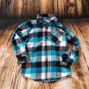 Boys 4t Hurley Flannel Shirt